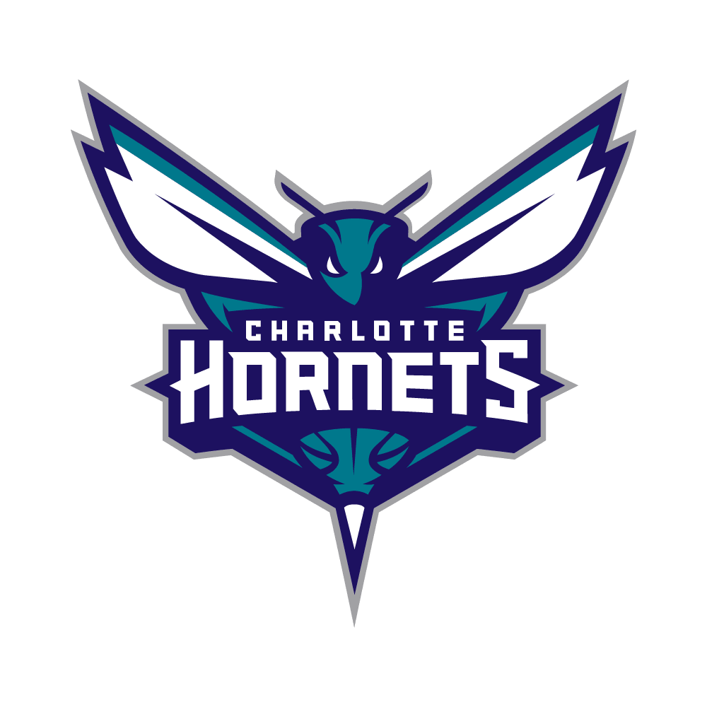 Charlotte Hornets Stickers - Macapaka-Sticker