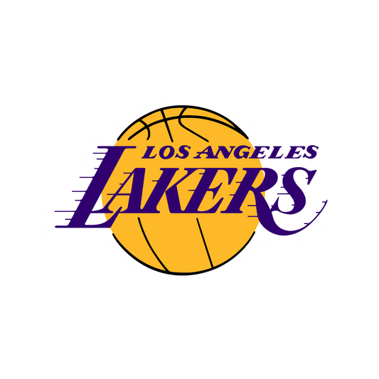 Los Angeles Lakers Stickers - Macapaka-Sticker